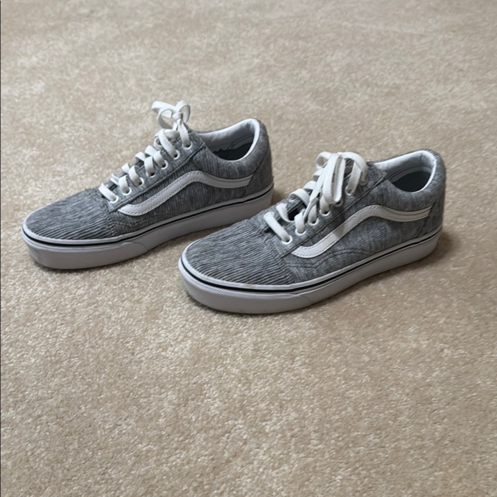 Vans Kids Gray Sneakers